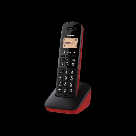 國際數位無線電話KX-TGB310紅