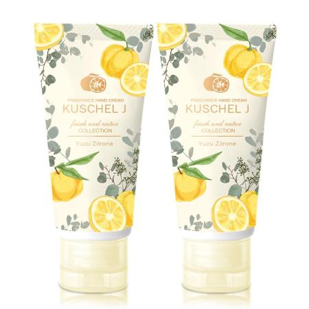 KUSCHEL J 珂雪 文旦果漾柔嫩護手霜(50g)X2入