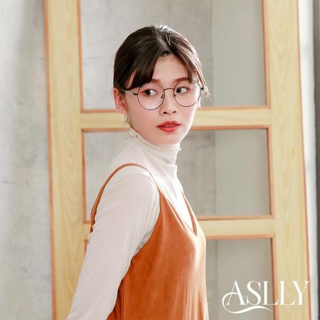 ASLLY
圓框文青濾藍光眼鏡