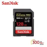 SanDisk 128GB SDXC Extreme Pro 300MB/s SD V90 8K UHS-II