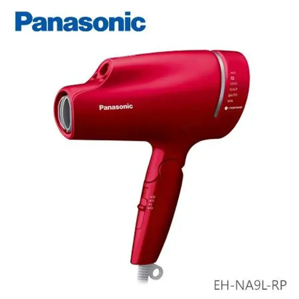 Panasonic 國際牌 奈米水離子智慧溫控摺疊式吹風機(附造型吹嘴+烘罩) EH-NA9L -