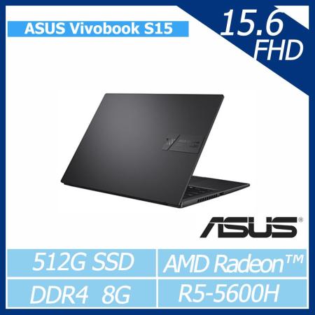 ASUS Vivobook S15 M3502QA-0022K5600H 搖滾黑/R5-5600H/8G DDR4