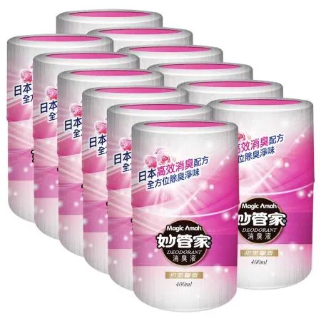 (免運)妙管家 消臭液(甜美馨香)400ml(12入)