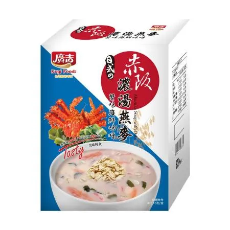 廣吉 赤阪濃湯燕麥-蟹味海鮮味噌 (42gx5入/盒)