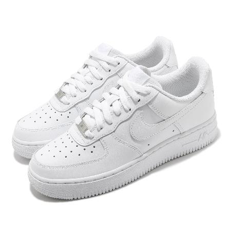 Nike Air Force 1 07 全白女鞋基本款小白鞋AF1 休閒鞋運動DD8959-100