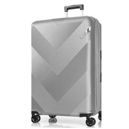 美國旅行者29吋行李箱可擴充！American Tourister 行李箱(銀色款)加贈原廠三碼密碼鎖行李綁帶