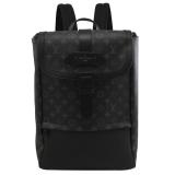 Louis Vuitton LV M45913 SAUMUR 經典花紋大容量商旅雙肩後背包 現貨