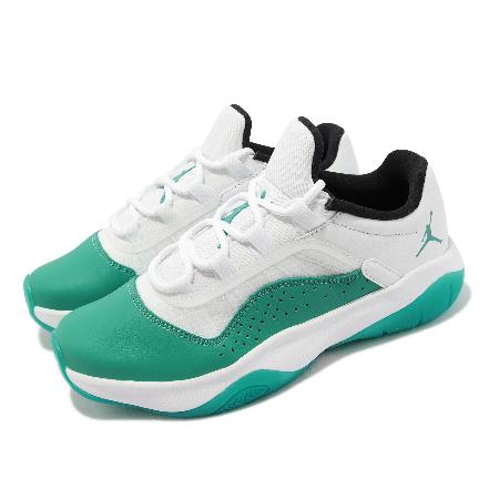 Wmns Air Jordan 11 CMFT Low 女鞋 白 綠 New Emerald 低筒