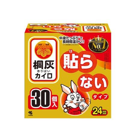 【小林製藥】桐灰 小白兔手握式暖暖包(24小時)30片/入