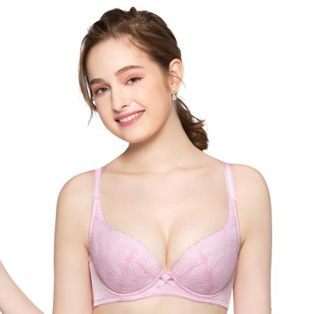 【思薇爾】花覓系列B-E罩蕾絲包覆女內衣(愛戀粉)