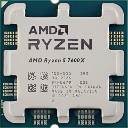 AMD Ryzen 5 7600X 4.7GHz 6核心處理器 R5-7600X (不含風扇)