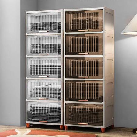 55面寬上掀蓋式五層收納櫃