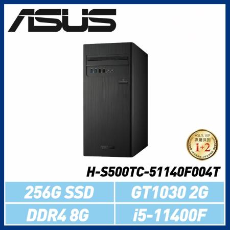 ASUS華碩 H-S500TC-51140F004T 桌上型電腦 i5-11400F/GT1030