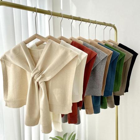 【nata】
韓系素色針織披肩