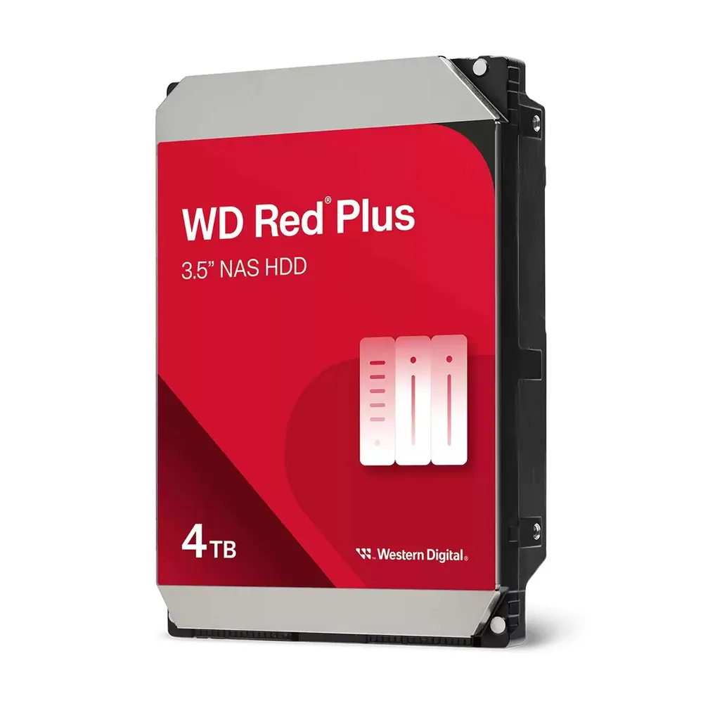 【WD】紅標Plus 4TB 3.5吋NAS硬碟(WD40EFPX)