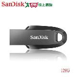 SanDisk Ultra Curve 128G隨身碟CZ550-黑