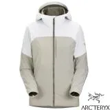 【加拿大 ARCTERYX 始祖鳥】女 Proton Hybrid防風保暖透氣化纖連帽外套/29622 空氣灰/生態綠