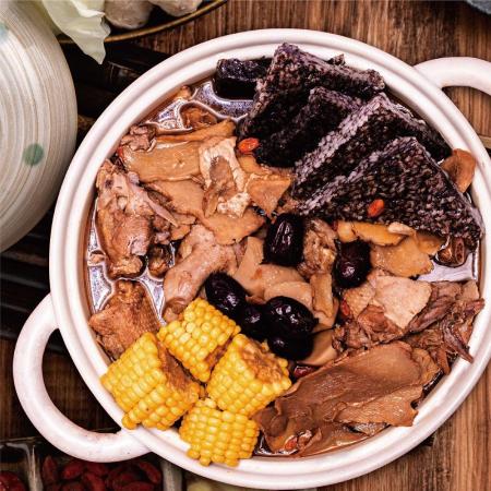 【膳馨】蝦黃薑母鴨(3200g/包) 加碼送 海鮮饕客3件組(鮭魚滑+三鮮漿+花枝漿)