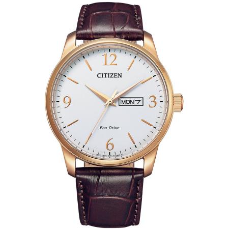 CITIZEN 星辰 光動能簡約大數字男錶-41.8mm(BM8553-16A)
