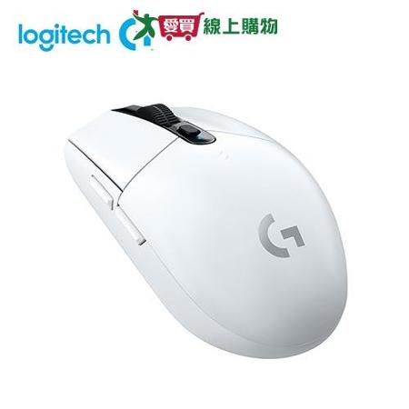 Logitech羅技 電競滑鼠G304-白