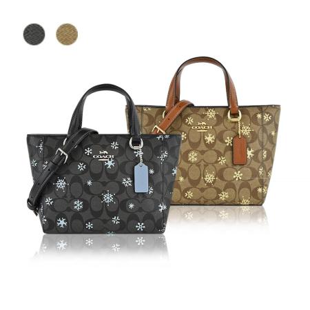 COACH
雪花印花兩用包