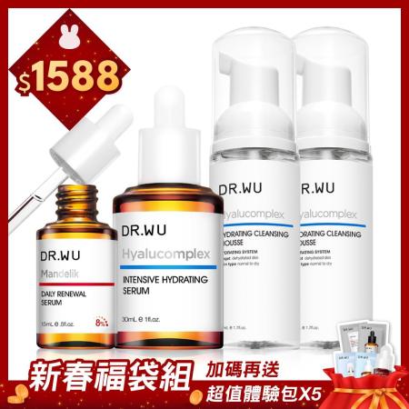 DR.WU 敏弱肌保濕溫和煥膚組