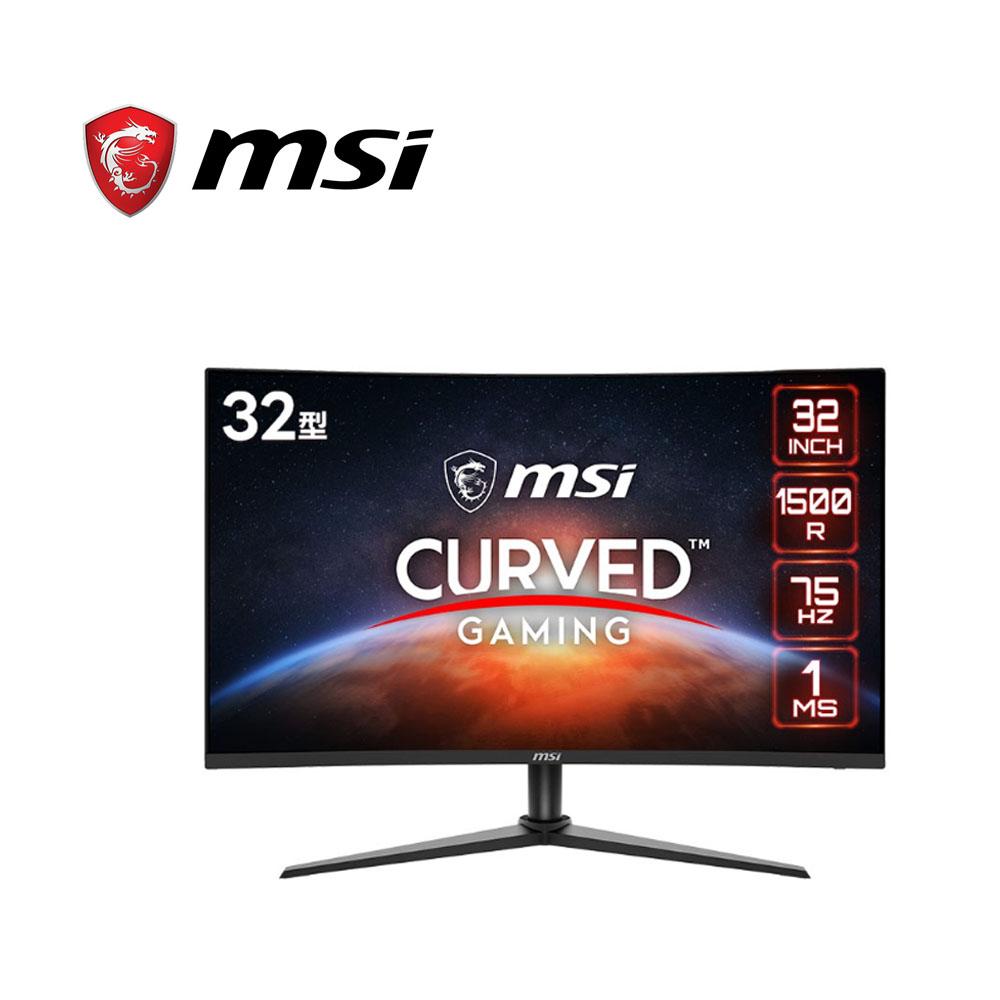 微星 MSI G323CV 曲面 電競螢幕 32型 顯示器