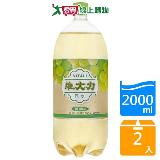 維大力白葡萄風味氣水2000ML【兩入組】