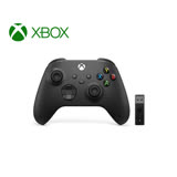 Microsoft 微軟 Xbox 無線控制器（磨砂黑）+ Windows 10 專用 無線轉接器 套組