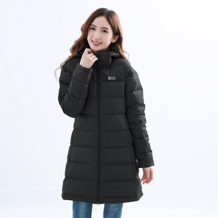 遊遍天下 女款
長版連帽羽絨外套