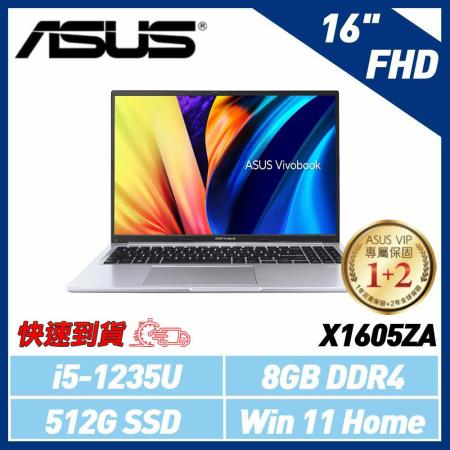 ASUS   (16吋/i5-1235U/8G)
X1605ZA-0061S1235U