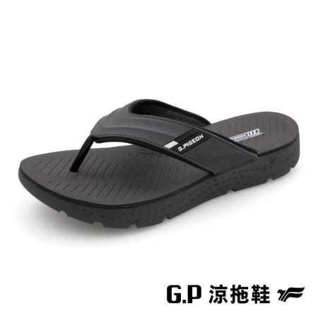 【G.P】【輕羽量】漂浮夾腳拖(G2266M-70)灰色(SIZE:40-44)