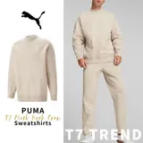 Puma 長袖上衣 T7 Mock Neck Crew 男款 奶茶 微高領 小高領 Eso 瘦子 53948388