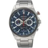 SEIKO 精工 CS 賽車三眼計時手錶-41mm(8T63-00T0B/SSB407P1) SK003