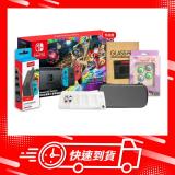 【快速到貨】任天堂 Nintendo Switch 瑪利歐賽車8 同捆組(含遊戲)+保護組