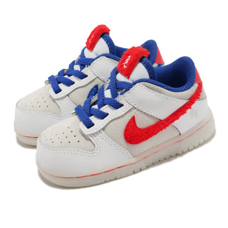 Nike 童鞋 Dunk Low TDE 小童 白 藍 紅 兔年 滬兔 2023 親子鞋 FD4625-161