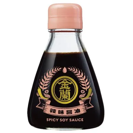 【金蘭】辣味醬油 165ml (12入/箱)