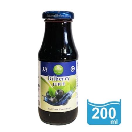 【天廚】野莓藍 藍莓汁 200ML / 2入
