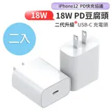 (二入)HERO for Apple USB Type-C 18W PD充電器(AP18W)