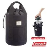 【Coleman】大開口_耐撞擊耐磨氣化燈具收納袋(可高山瓦斯罐).露營裝備袋/CM-37874 黑