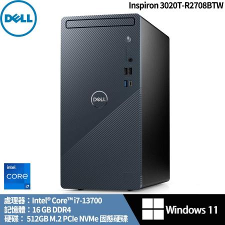 【DELL戴爾】Inspiron 3020T-R2708BTW 桌上型電腦*