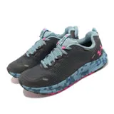 Under Armour 慢跑鞋 Charged Bandit TR 2 女鞋 黑灰 藍 UA 3024763101