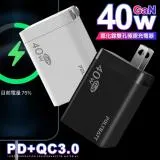 POLYBATT 40W氮化鎵Gan雙Type-C極速充電器