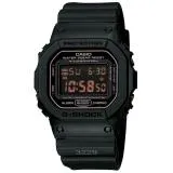 CASIO G-SHOCK 霧黑簡約方形電子腕錶 DW-5600MS-1