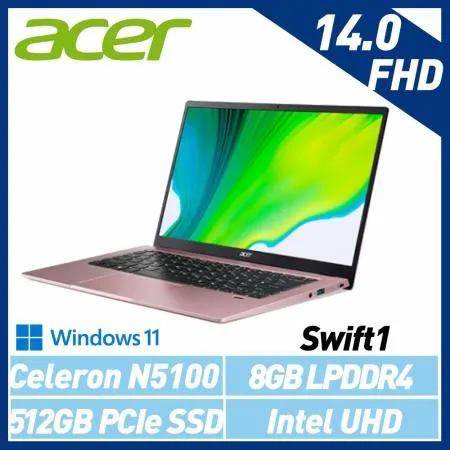 Acer 宏碁 SF114-34-C6DR 粉 14吋 輕薄筆電