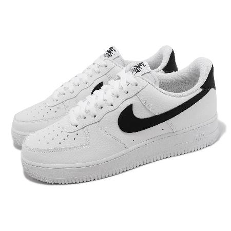 Nike 休閒鞋Air Force 1 07 男鞋女鞋白黑勾AF1 小白鞋CT2302-100