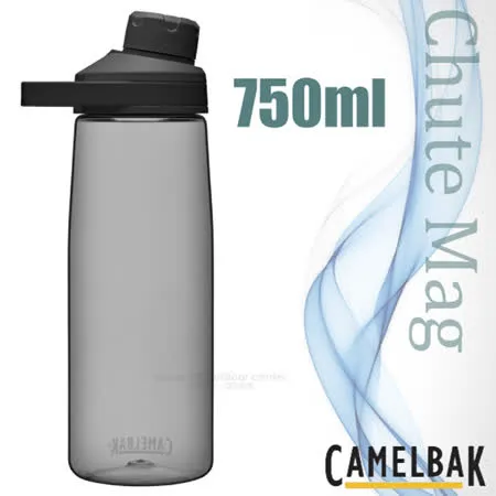 ★【CAMELBAK】Chute Mag運動水瓶RENEW 750ml運動水壺/CB2470001075 炭黑