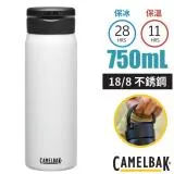 【CAMELBAK】Fit Cap 18/8不鏽鋼完美不鏽鋼保溫瓶750ml/CB2897101075 經典白