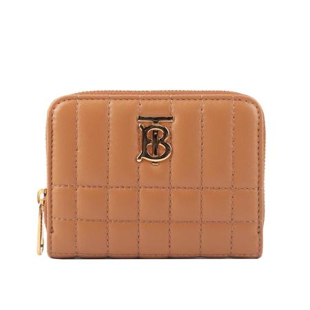 BURBERRY
小羊皮ㄇ形拉鍊零錢包