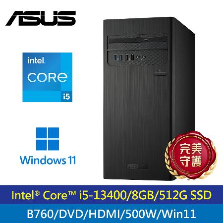 【ASUS 華碩】H-S500TE 13代i5/500W電腦